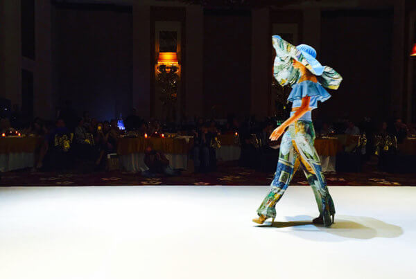 Julia Milan at the Bali Fashion Festival